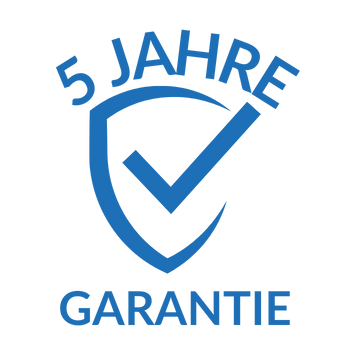 5 Jahre Garantie